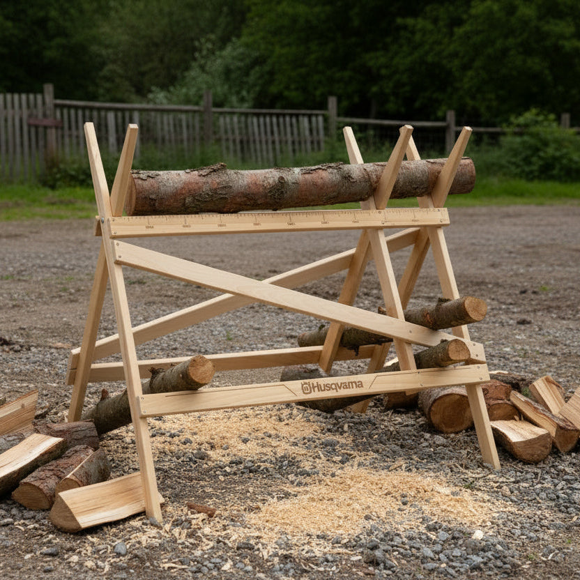 Husqvarna Inklapbare Zaagbok Hout-keizers.nu