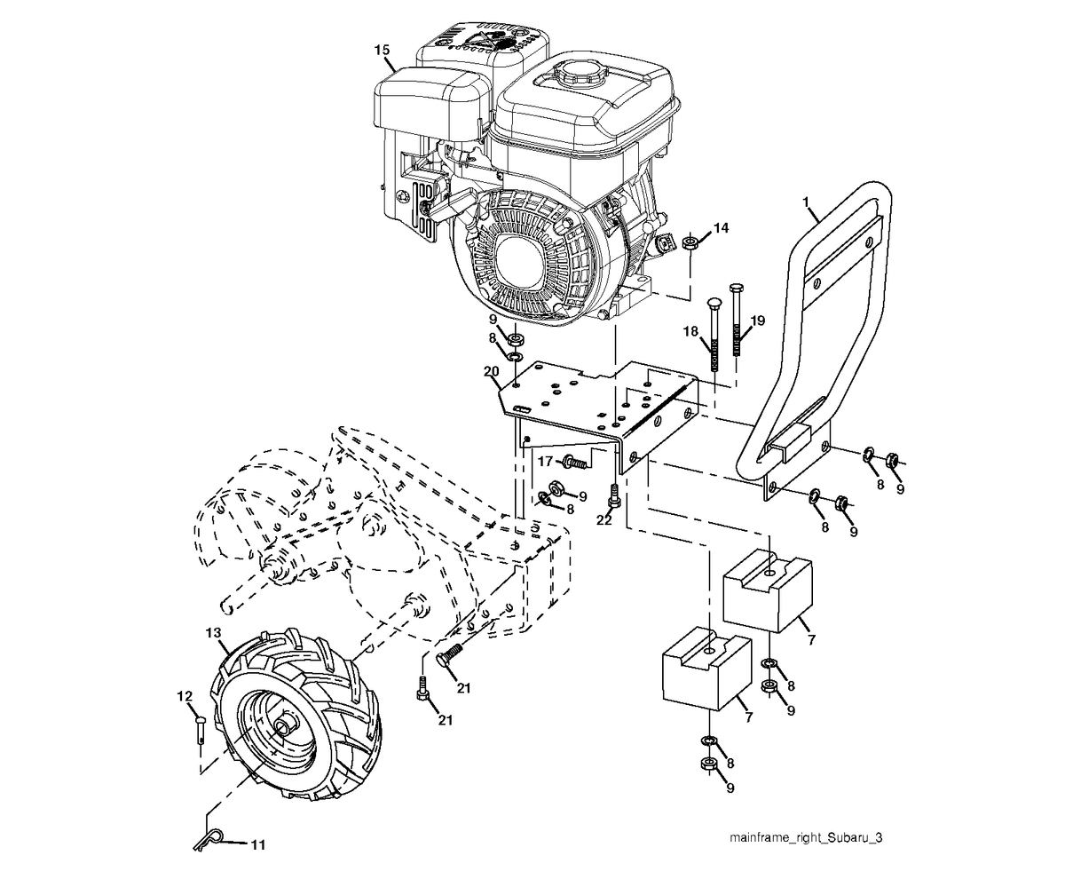 Husqvarna 810040600 onderdelentekening - positie 8