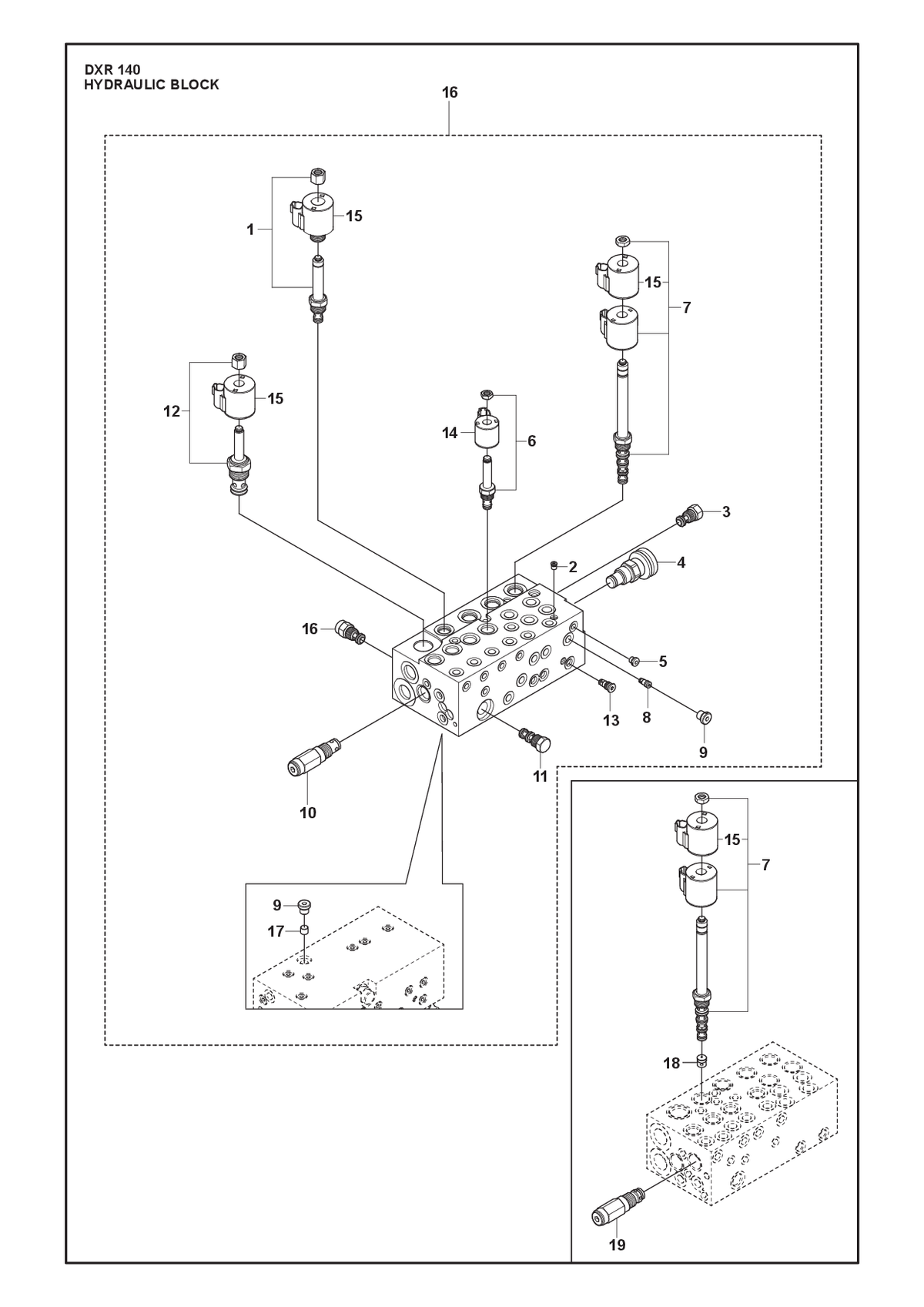 Husqvarna 586395401 onderdelentekening - positie 2