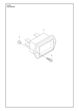 Husqvarna 594827101 onderdelentekening - positie 1