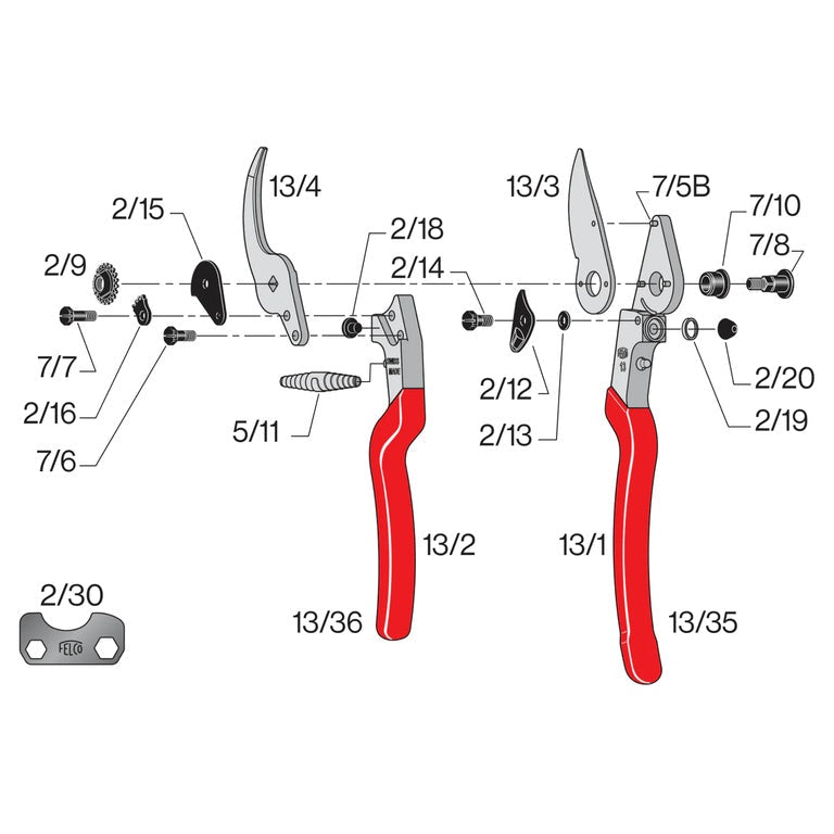 Felco 13 Snoeischaar - keizers.nu