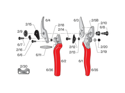 Felco 6 Snoeischaar - keizers.nu