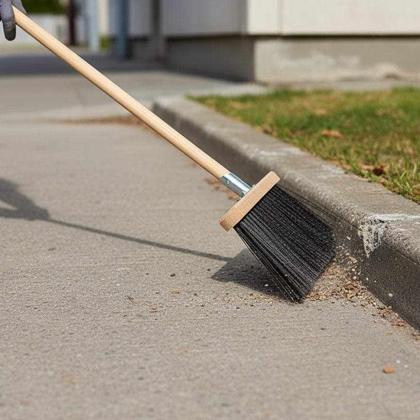 Solide Gootbezem - met 140 cm steel