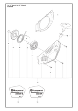 Husqvarna 531108801 onderdelentekening - positie 1