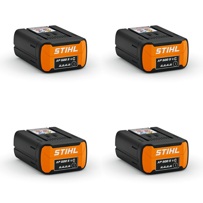 Stihl 4x AP 500 S - Actieset