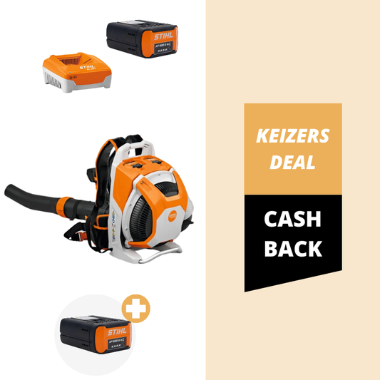 STIHL BRA 600 Ruggedragen Accu Bladblazer - Cashback Deal