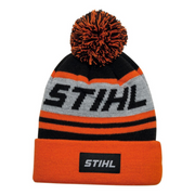 STIHL Muts Pompon 24 Kids - Oranje/Zwart/Grijs