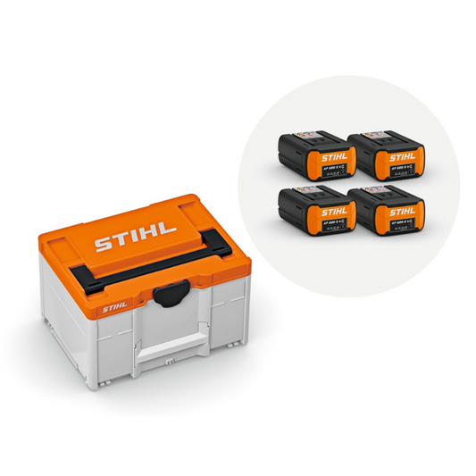 Stihl Power Box 4 incl. 4x AP 500 S Accu