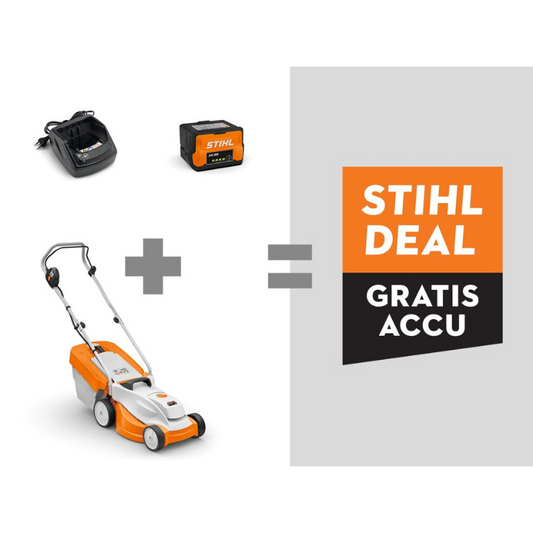 Stihl RMA 235.1 Accu Grasmaaier - Gratis Accudeal