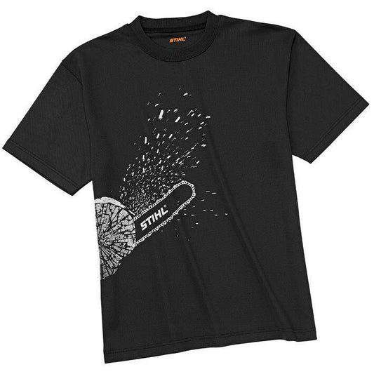 STIHL Dynamic MAG COOL Werk T-Shirt Zwart - L