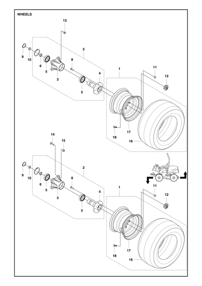 Husqvarna 575887601 onderdelentekening - positie 4