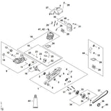 STIHL 4224-162-2600 Afstandsring positie 38 technische tekening