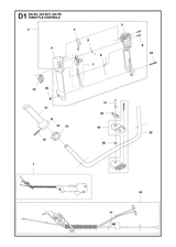 Husqvarna 503216616 onderdelentekening - positie 11
