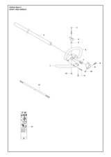 Husqvarna 503997804 onderdelentekening - positie 1