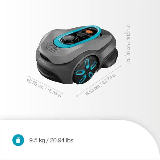 GARDENA smart SILENO sense 400 m² robotmaaier (virtueel draad)-keizers.nu