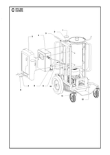 Husqvarna 595716201 onderdelentekening - positie 11