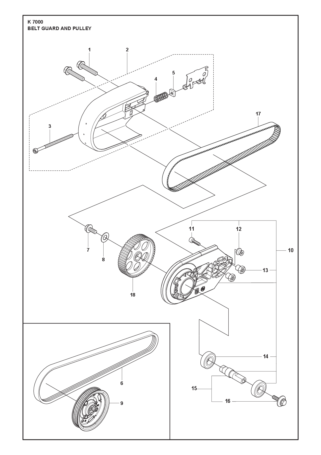 Husqvarna 506266801 onderdelentekening - positie 4
