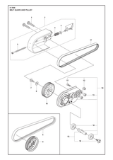 Husqvarna 506393604 onderdelentekening - positie 2