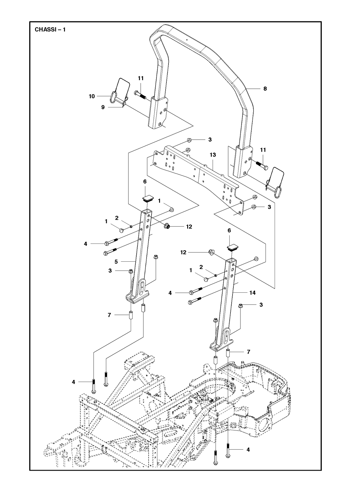 Husqvarna 576123802 onderdelentekening - positie 5