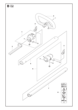 Husqvarna 586452301 onderdelentekening - positie 3