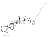 Husqvarna 532430817 onderdelentekening - positie 15