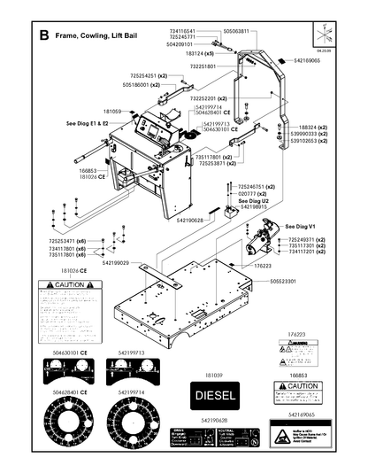 Husqvarna 505063811 onderdelentekening - positie 19
