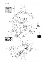 Husqvarna 586830601 onderdelentekening - positie 1