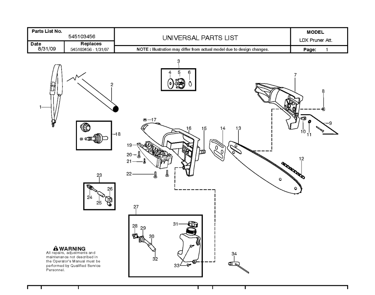 Husqvarna 530069611 onderdelentekening - positie 9