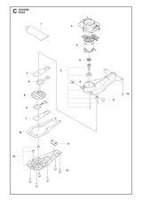 Husqvarna 525528201 onderdelentekening - positie 7