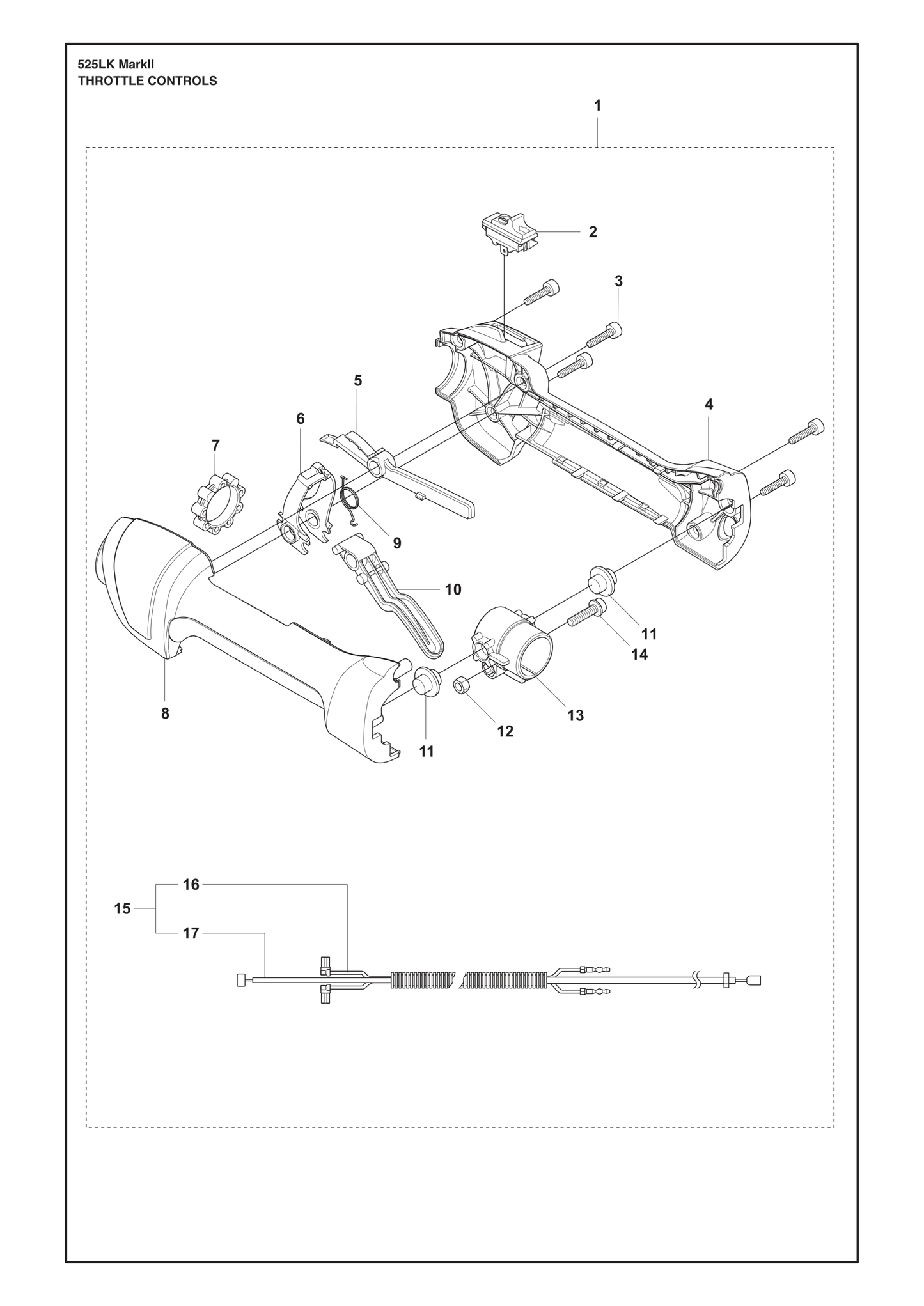 Husqvarna 503877903 onderdelentekening - positie 10