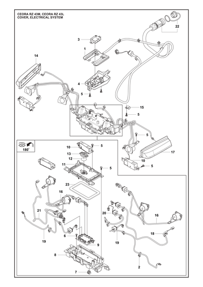 Husqvarna 597978501 onderdelentekening - positie 8