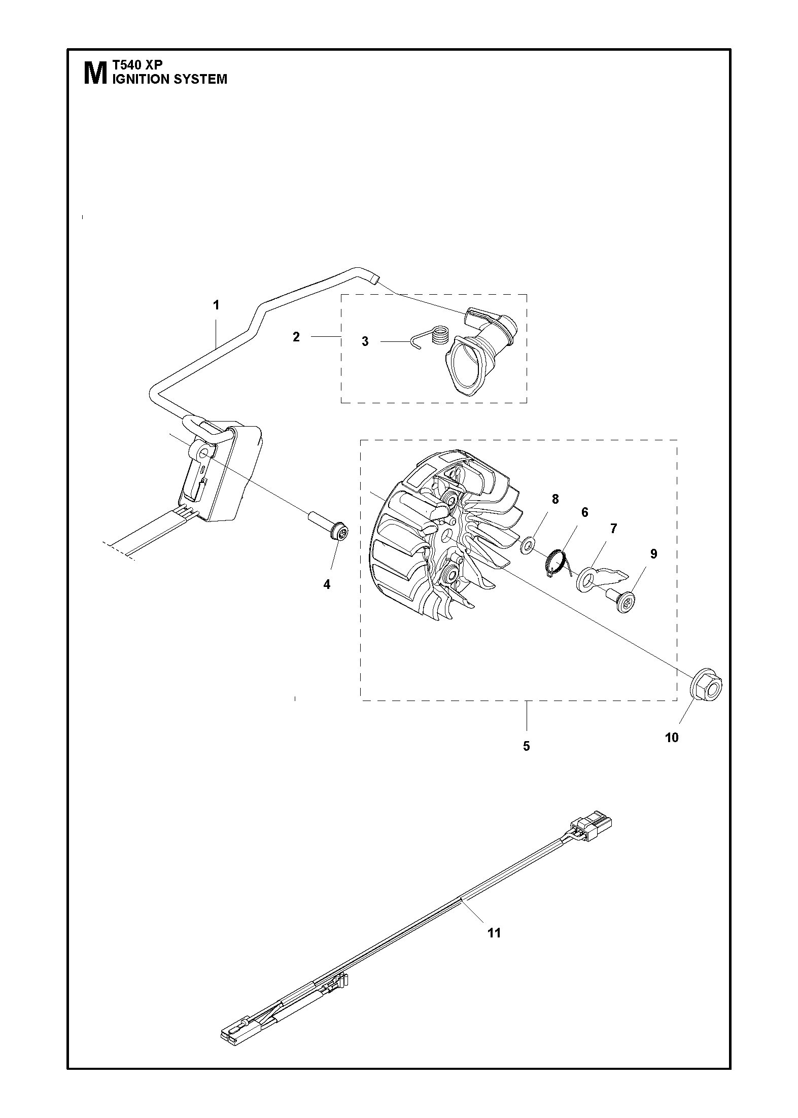 Husqvarna 510169801 onderdelentekening - positie 5