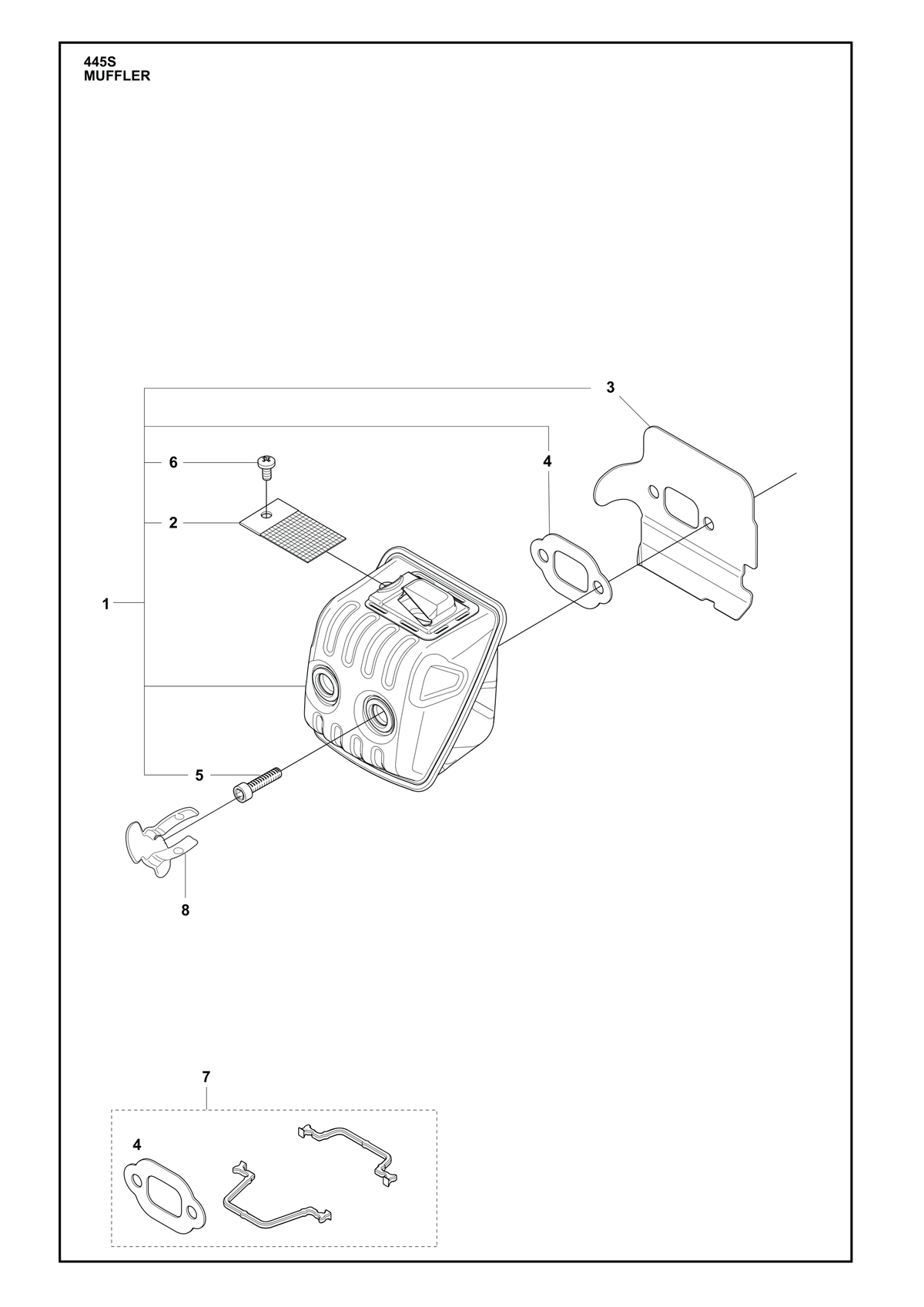 Husqvarna 595932401 onderdelentekening - positie 3