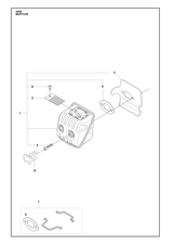 Husqvarna 595932401 onderdelentekening - positie 3