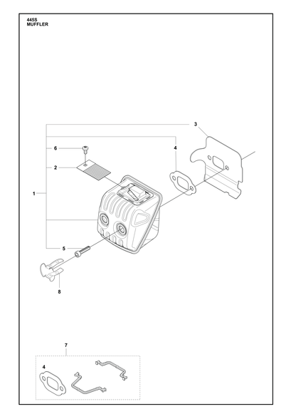 Husqvarna 595932401 onderdelentekening - positie 3
