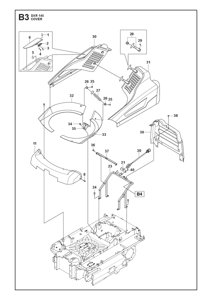 Husqvarna 587928901 onderdelentekening - positie 27