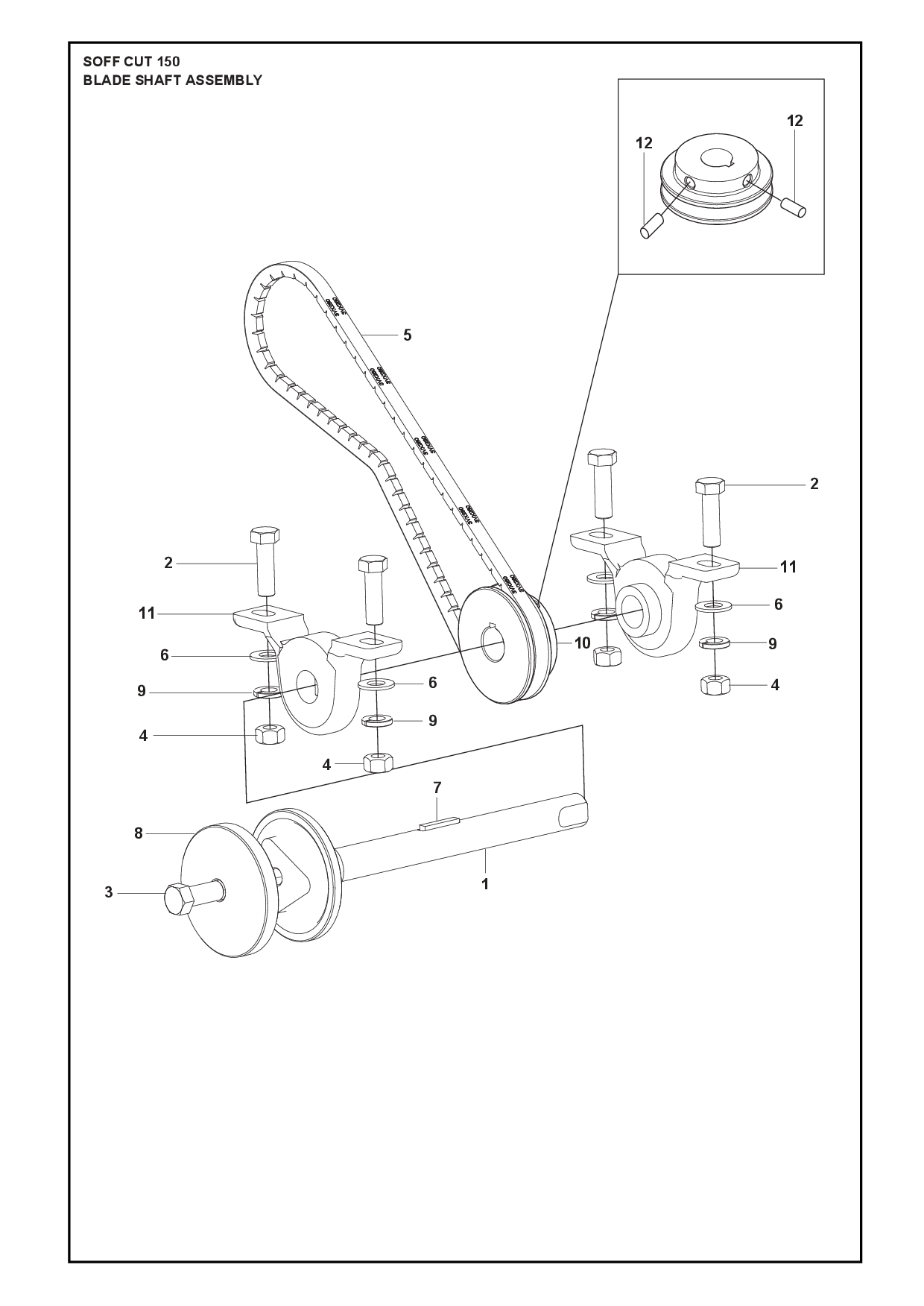 Husqvarna 505491502 onderdelentekening - positie 8