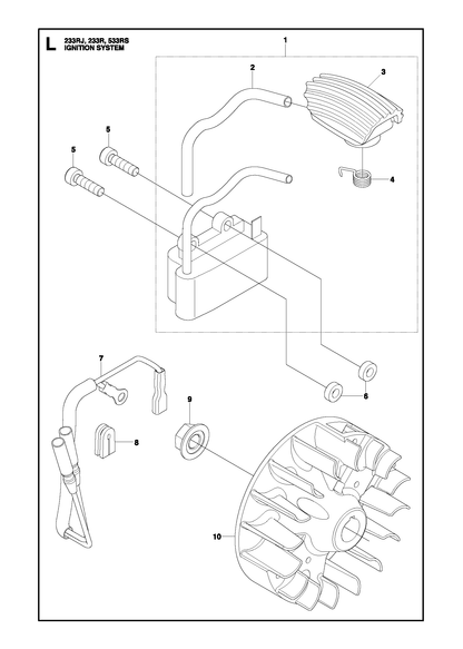 Husqvarna 512328601 onderdelentekening - positie 7