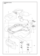 Husqvarna 595312202 onderdelentekening - positie 4