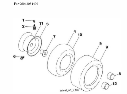 Husqvarna 501503101 onderdelentekening - positie 12