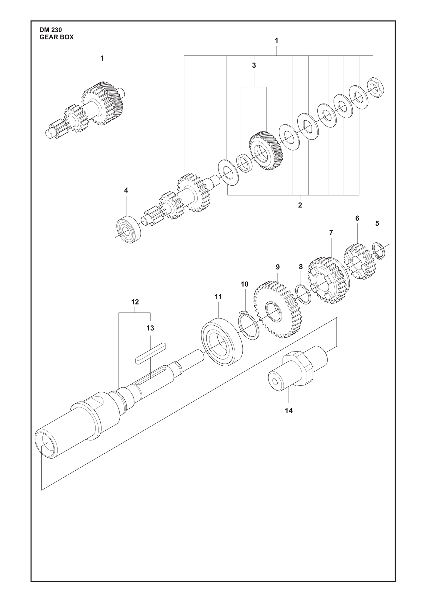 Husqvarna 504571102 onderdelentekening - positie 3