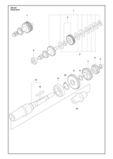 Husqvarna 504571102 onderdelentekening - positie 3