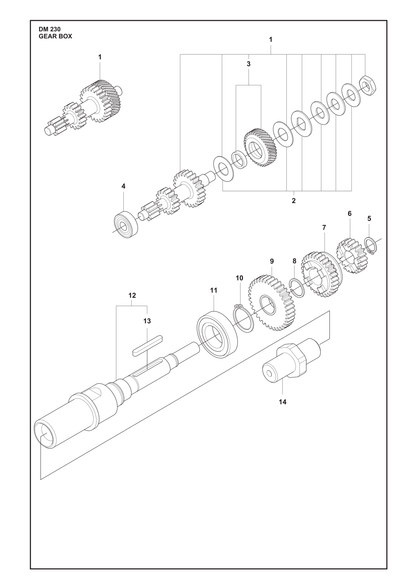 Husqvarna 504571102 onderdelentekening - positie 3
