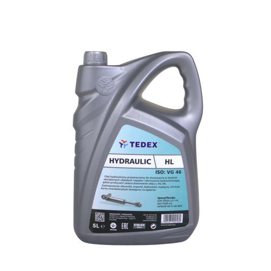 Tedex HYDRAULIC ISO: HL, VG: 46 - 5 liter