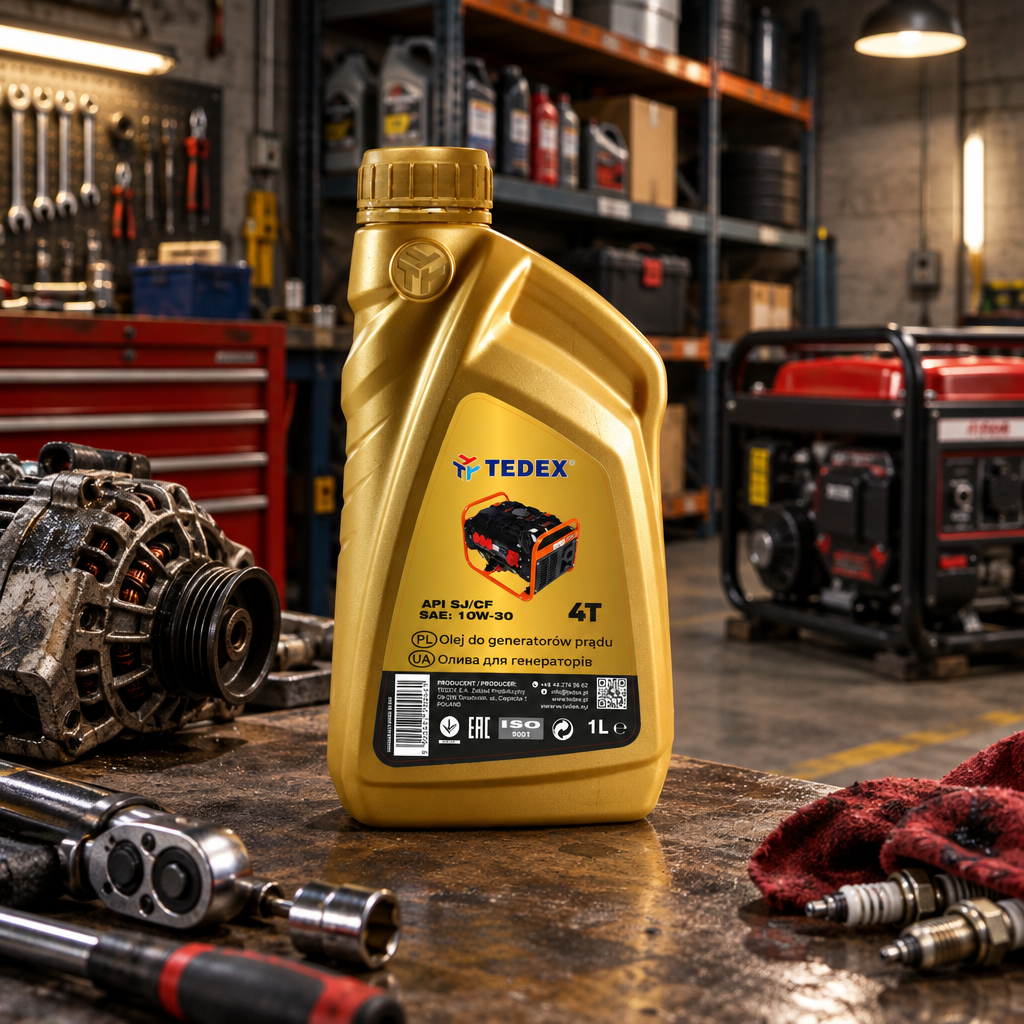 Tedex Olie voor Generatoren - 1 liter-keizers.nu