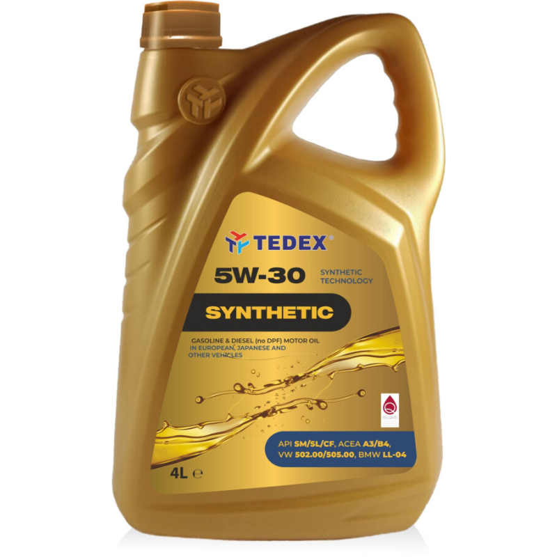 Tedex Synthetische Motorolie API: SM/CF SAE: 5W-30 - 4 liter