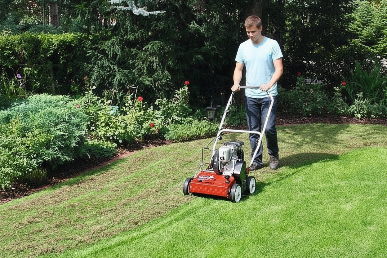 Tielbuerger_TV_410_Benzine_Verticuteermachine