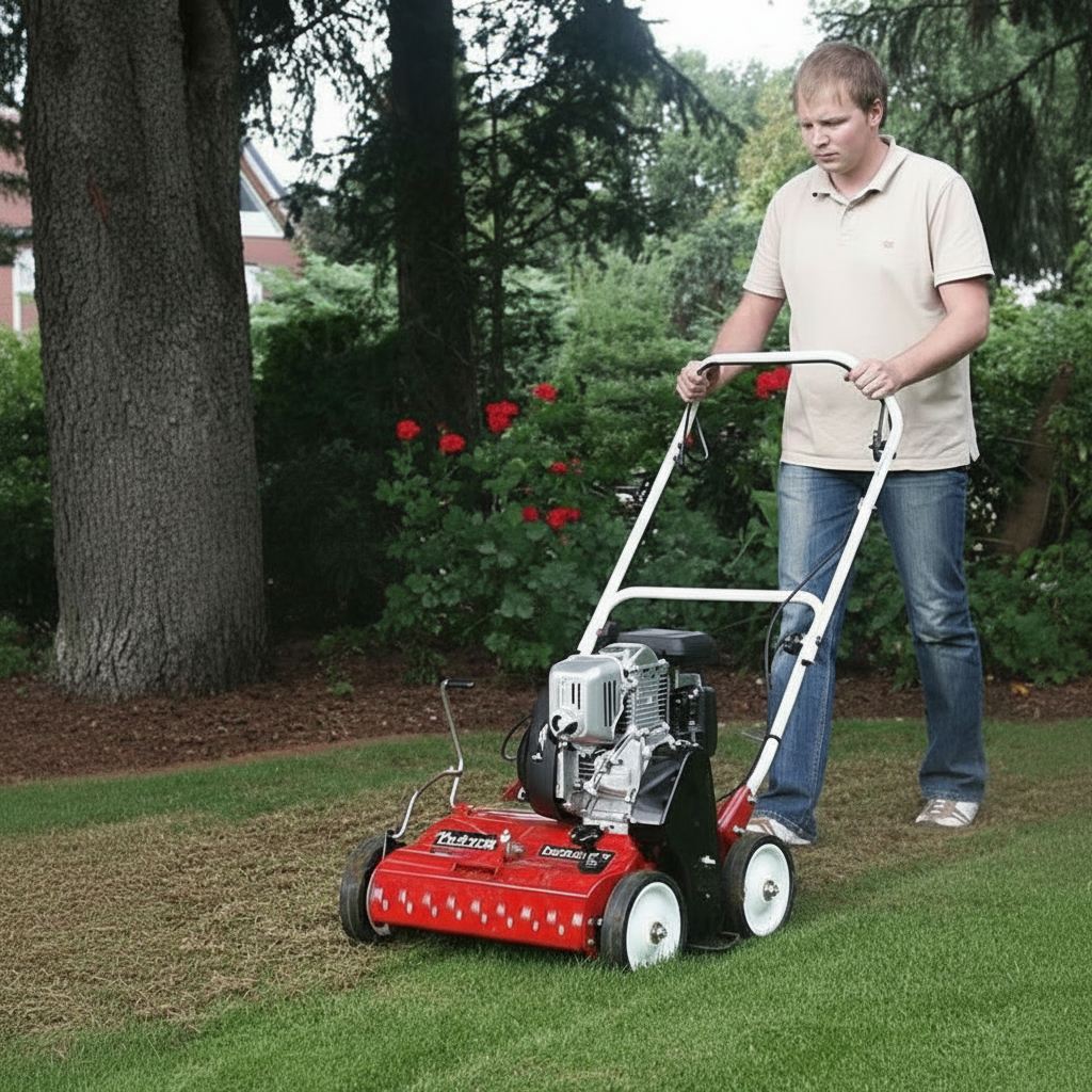 Tielbürger TV 610 Benzine Verticuteermachine