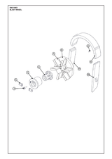 Husqvarna 533360802 onderdelentekening - positie 6