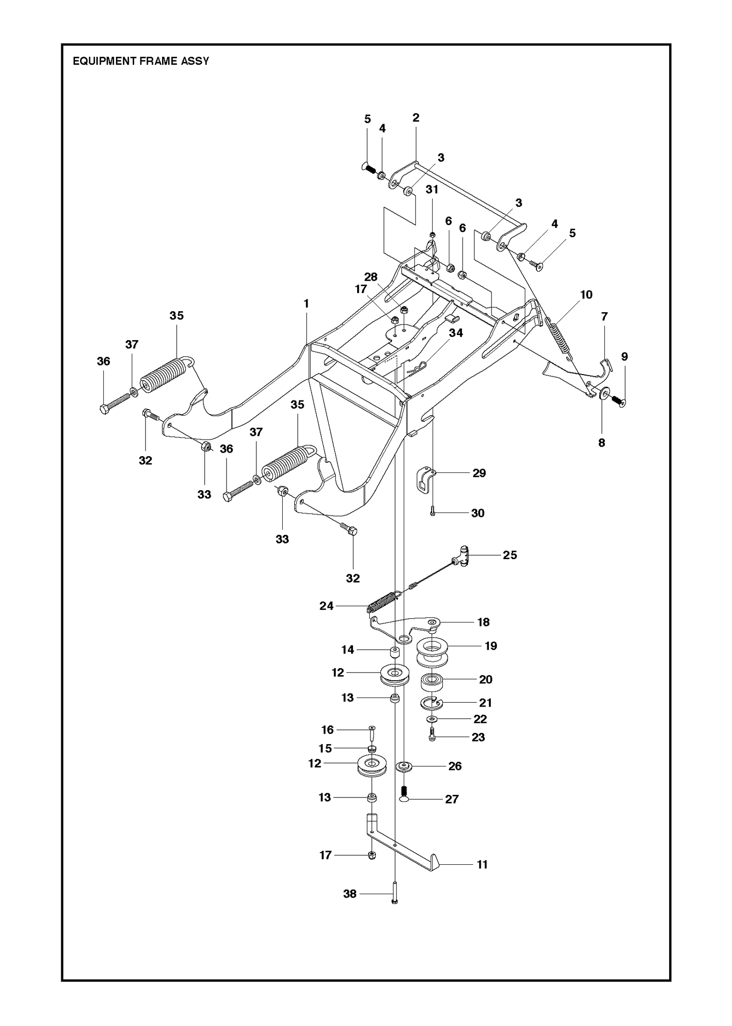 Husqvarna 504558001 onderdelentekening - positie 7